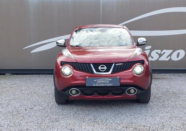 Nissan Juke cena 43900 przebieg: 90714, rok produkcji 2010 z Ińsko małe 79